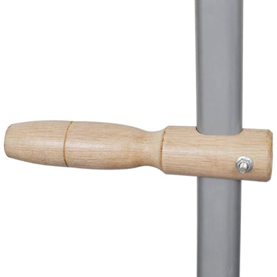 vidaXL Scythe with Grinding Stone 143 cm