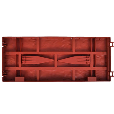 vidaXL Lawn Divider with Brick Design 11 pcs