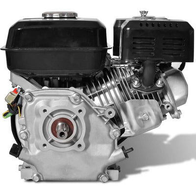 vidaXL 6.5 HP 4.8 kW Black Petrol Engine