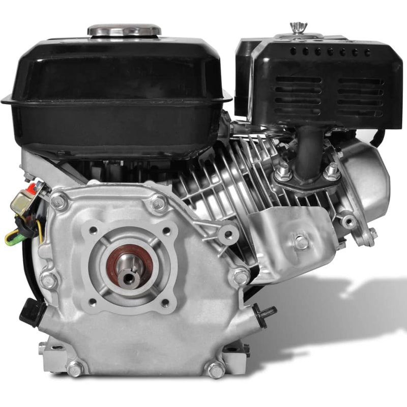 vidaXL 6.5 HP 4.8 kW Black Petrol Engine