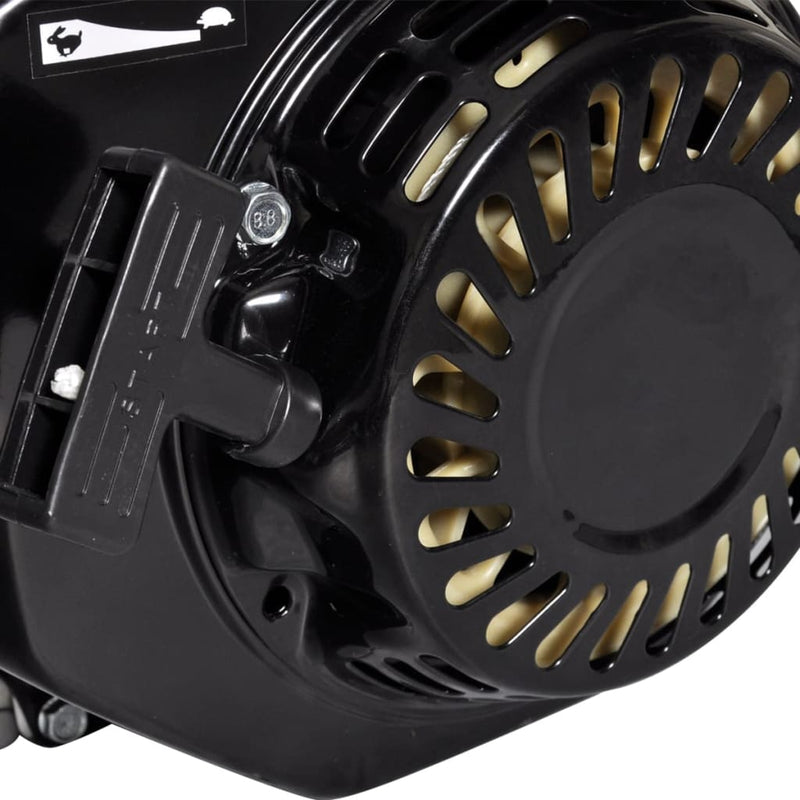 vidaXL 6.5 HP 4.8 kW Black Petrol Engine
