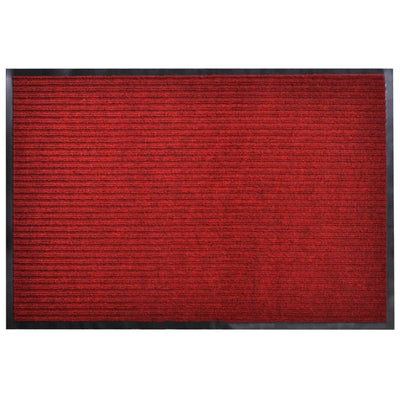 Black PVC Door Mat 120 x 180 cm