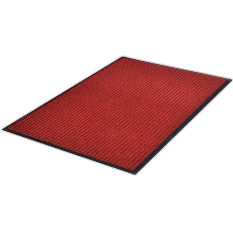 Black PVC Door Mat 120 x 180 cm