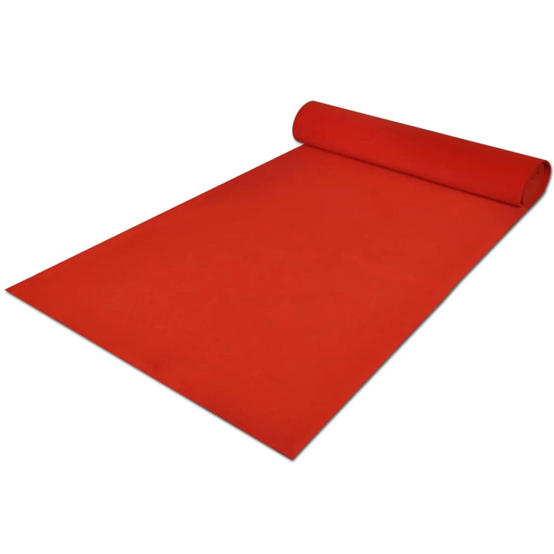vidaXL Red Carpet 1 x 5 m Extra Heavy 400 g/m²