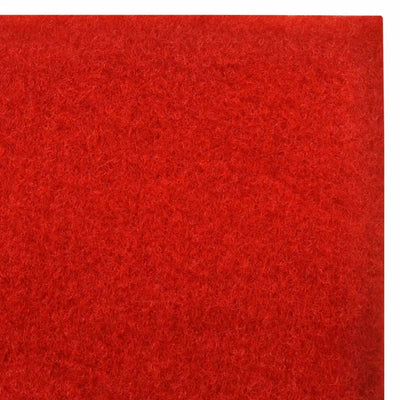 vidaXL Red Carpet 1 x 5 m Extra Heavy 400 g/m²