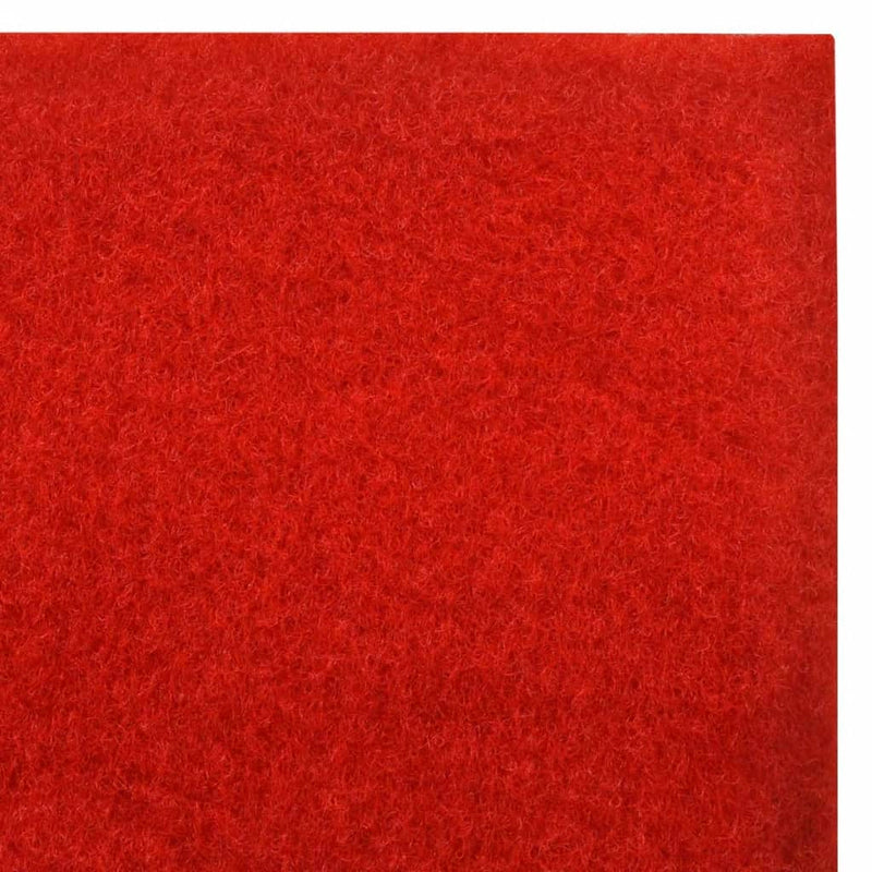 vidaXL Red Carpet 1 x 5 m Extra Heavy 400 g/m²