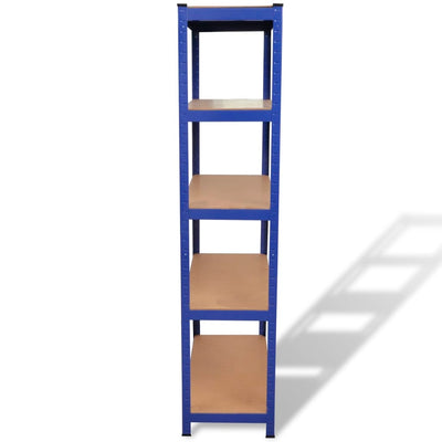 Storage Shelf Blue 2 pcs