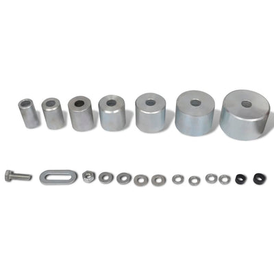 vidaXL Manually Operated Bench-Mounted Steel Pipe Bending Machine