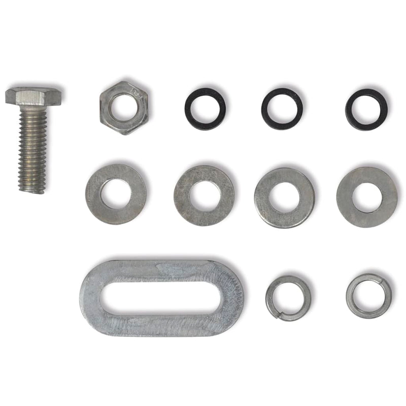 vidaXL Manually Operated Floor-Mounted Steel Pipe Bending Machine