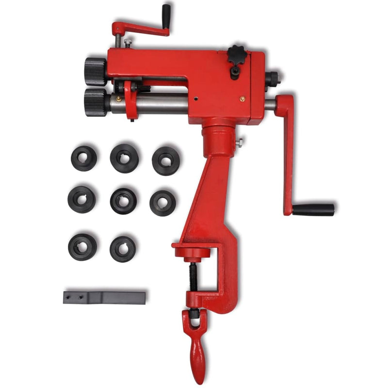 vidaXL Manual Tube Beading Machine