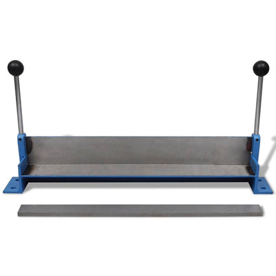 vidaXL Manually Operated Steel Plate Folding Machine 760 mm