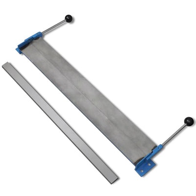 vidaXL Manually Operated Steel Plate Folding Machine 760 mm