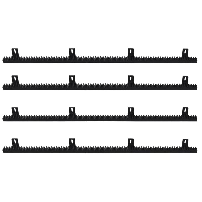 vidaXL 4 pcs Nylon Rack for Sliding Gate Opener