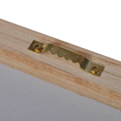 vidaXL Canvas Wall Print Set Forest 200 x 100 cm