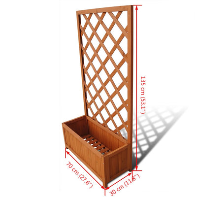 Trellis Planter 40 x 30 x 135 cm