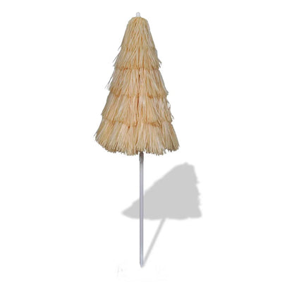 vidaXL Tilt Beach Parasol Hawaii Style