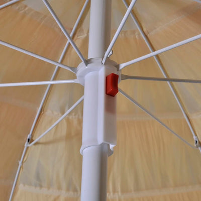 vidaXL Tilt Beach Parasol Hawaii Style