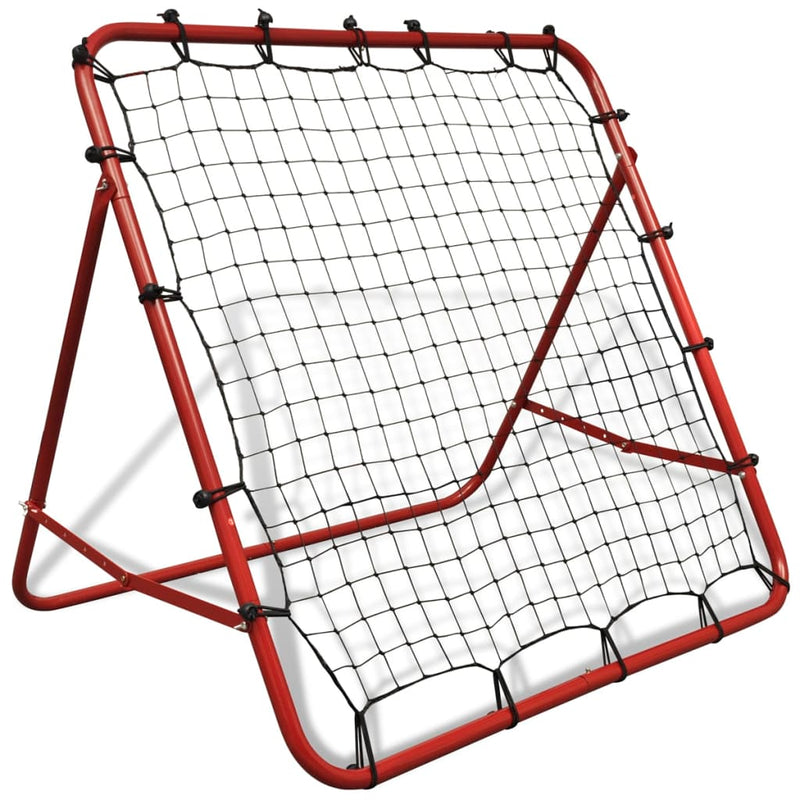 vidaXL Adjustable Football Kickback Rebounder 100 x 100 cm