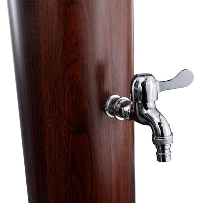 1.96 m Pool Solar Shower with Faux Wood Finish