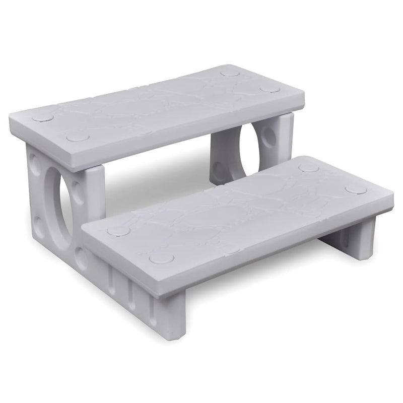 vidaXL Spa Steps Grey