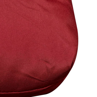 vidaXL Upholstered Back Cushion Wine Red 120 x 40 x 10 cm