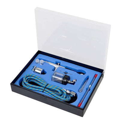 vidaXL Airbrush Set with 2 Spray Guns
