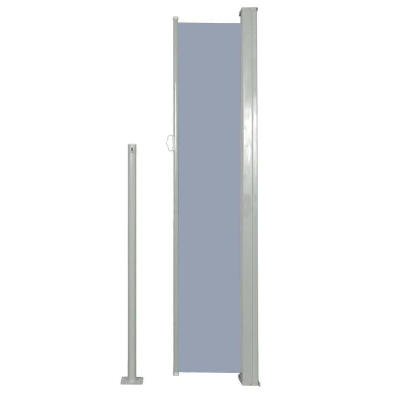 Patio Retractable Side Awning 160 x 300 cm Brown