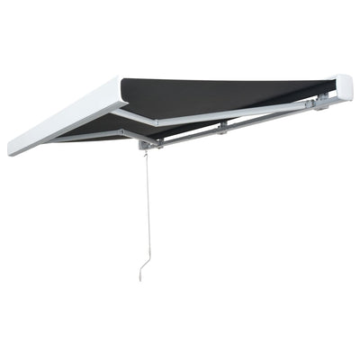 vidaXL Aluminium Awning Frame 3 x 2.5 m Manually-operated