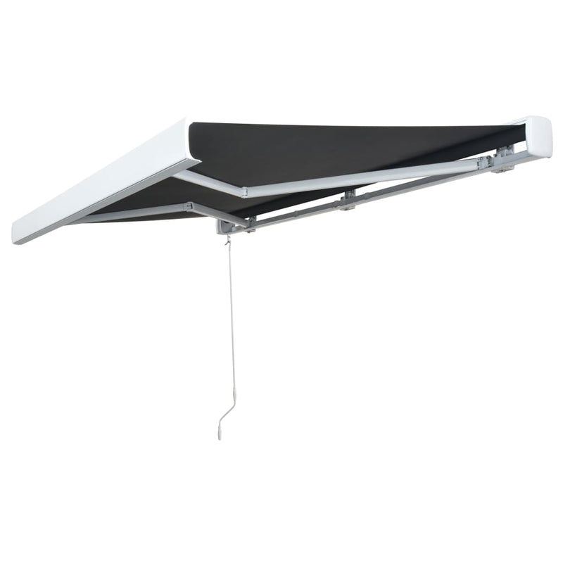 vidaXL Aluminium Awning Frame 3 x 2.5 m Manually-operated