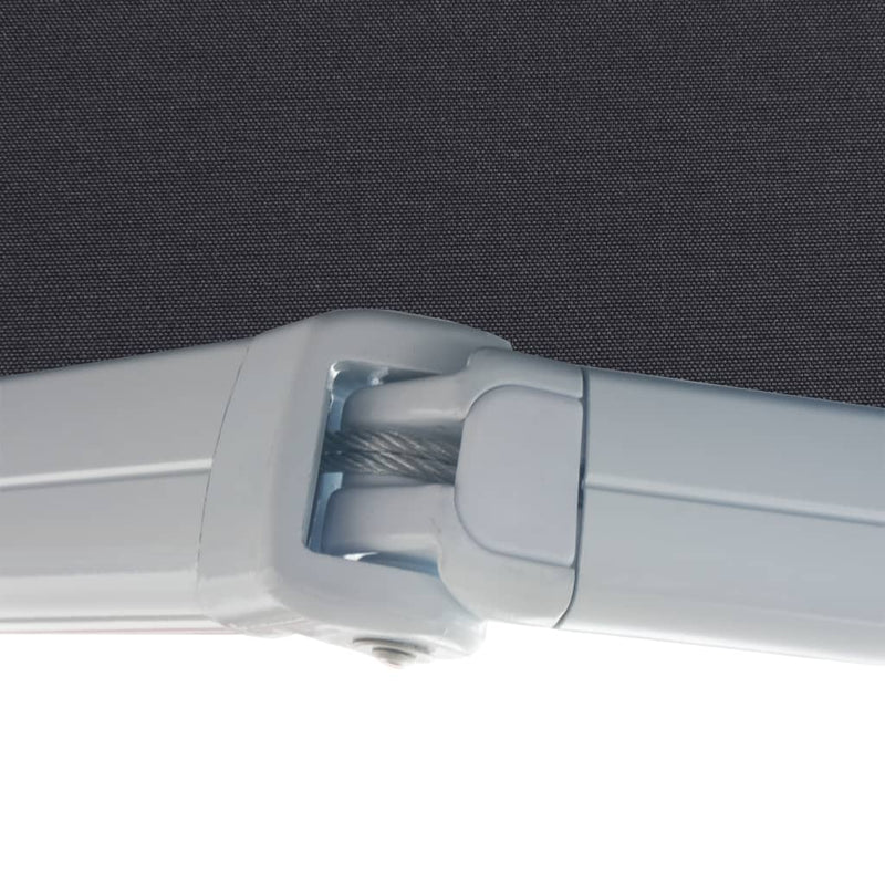 vidaXL Aluminium Awning Frame 3 x 2.5 m Manually-operated