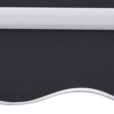 vidaXL Awning Frame 4x3 m Automatic Roll-back Aluminium