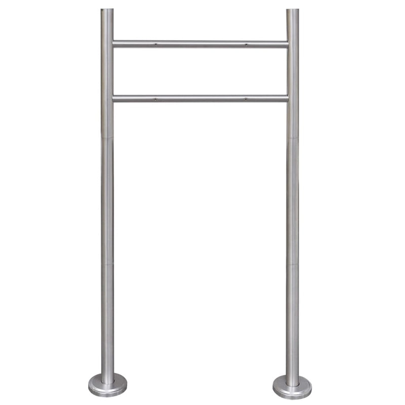 vidaXL Stainless Steel Stand for Mailbox