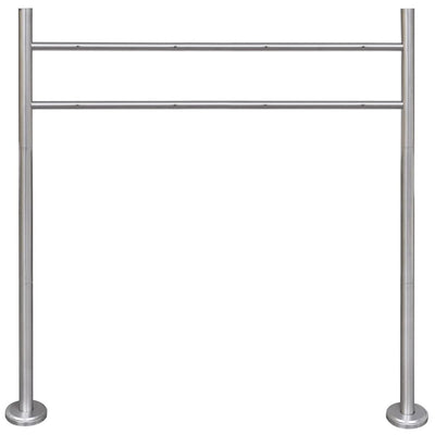 vidaXL Stainless Steel Stand for Mailbox