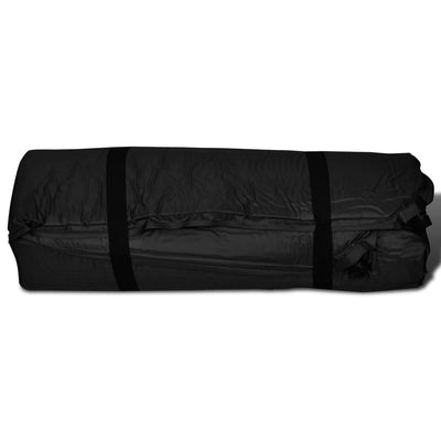 vidaXL Black Self-inflating Sleeping Mat 190x130x5 cm (Double)