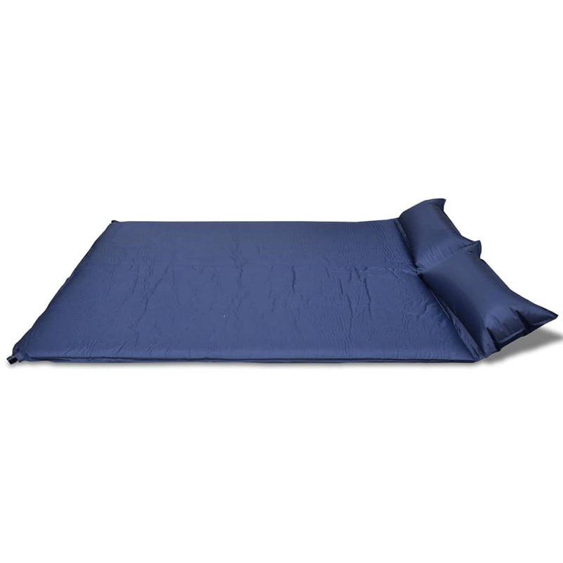 vidaXL Black Self-inflating Sleeping Mat 190x130x5 cm (Double)