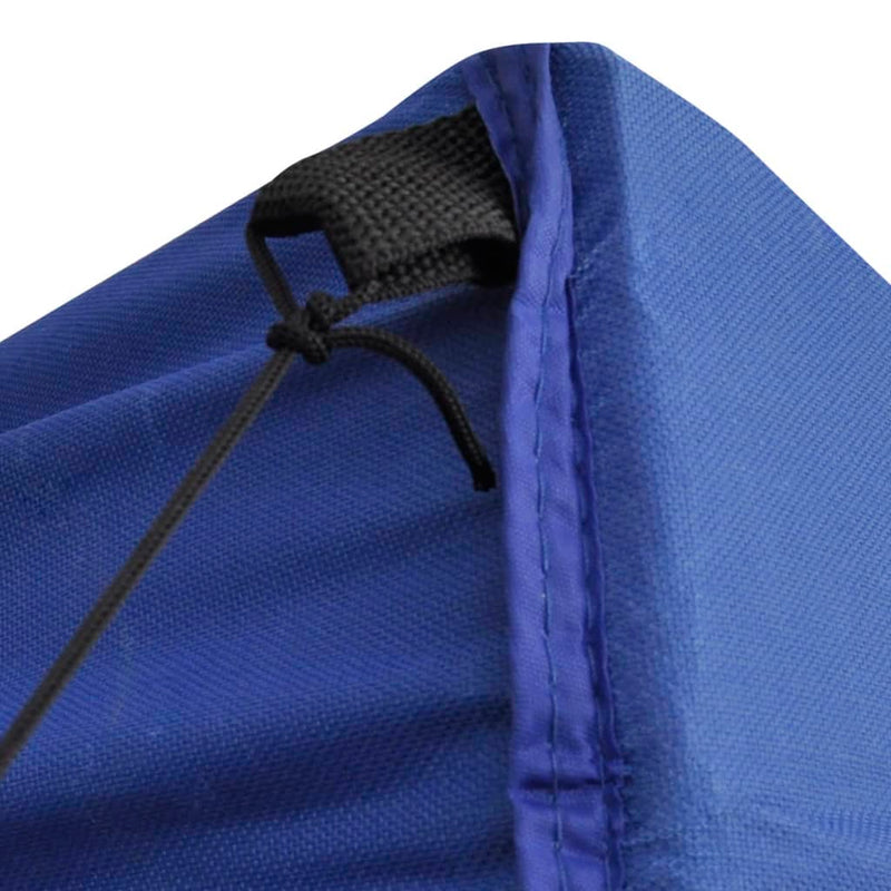 vidaXL Blue Foldable Tent 3 x 3 m with 4 Walls