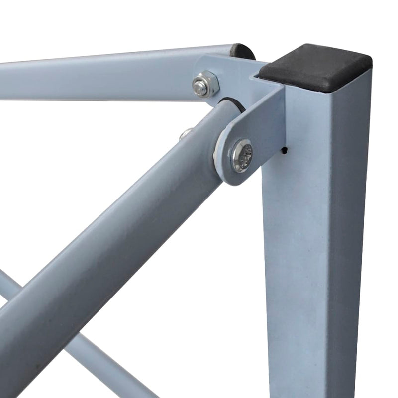 vidaXL Blue Foldable Tent 3 x 3 m with 4 Walls