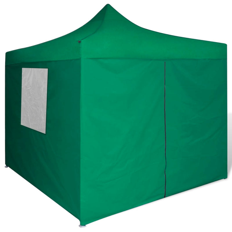 vidaXL Blue Foldable Tent 3 x 3 m with 4 Walls