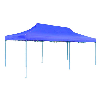 vidaXL Blue Foldable Pop-up Party Tent 3 x 6 m