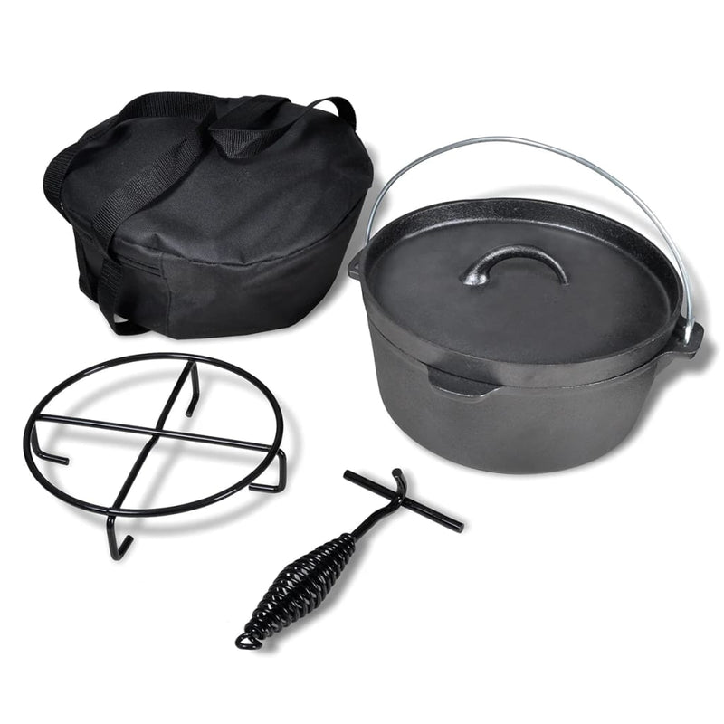 vidaXL Dutch Oven 4.2 L including Accessories