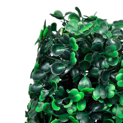 vidaXL Set of 3 Artificial Boxwood Pyramid Topiary