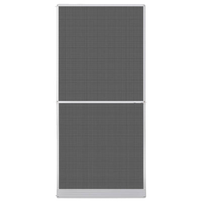 White Hinged Insect Screen for Doors 100 x 215 cm