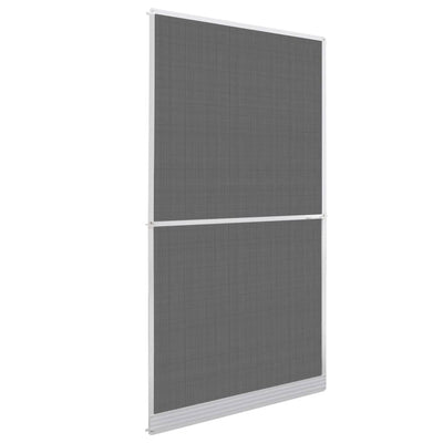 White Hinged Insect Screen for Doors 100 x 215 cm