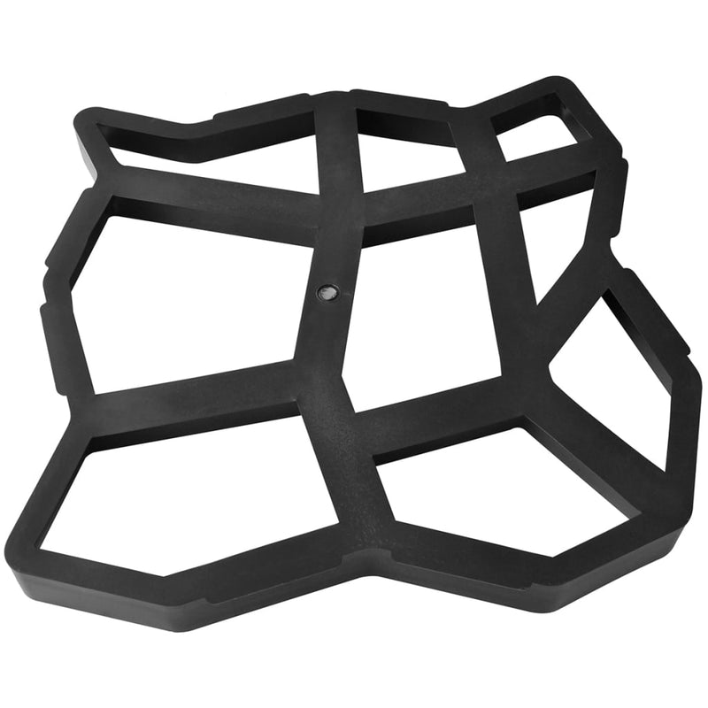 vidaXL Pavement Mold for the Garden 42 x 42 x 4 cm Set 2 pcs