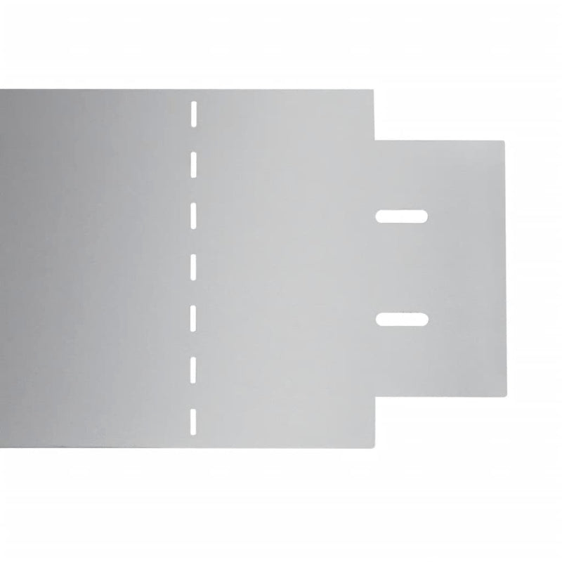 vidaXL Set of 5 Flexible Lawn Fence Galvanised Steel 100 x 14 cm