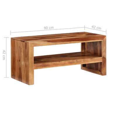 Sheesham Solid Wood TV Stand Side Table