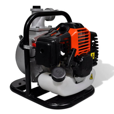 vidaXL Petrol Powered Water Pump 2 Stroke 1.25 kW 1.3 L