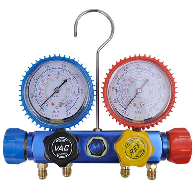 vidaXL 4-way Manifold Gauge Set in Tool Kit
