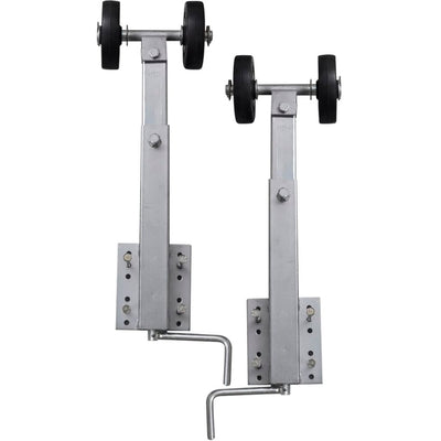 vidaXL Boat Trailer Double Roller Bow Support Set of 2 59 - 84 cm