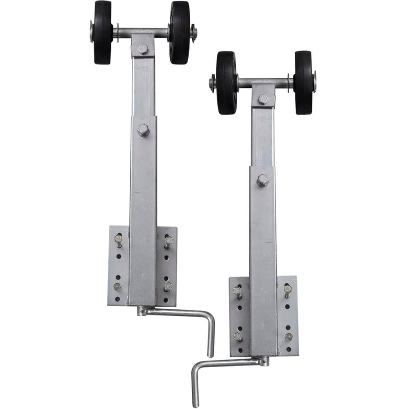 vidaXL Boat Trailer Double Roller Bow Support Set of 2 59 - 84 cm